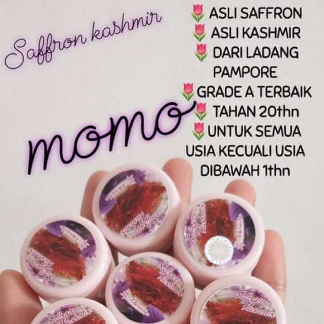 

Saffron khasmir momoidea