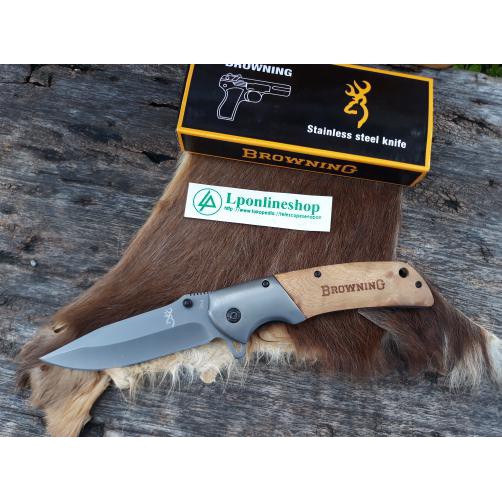 Pisau Lipat Browning 354 Stainless Steel Knife