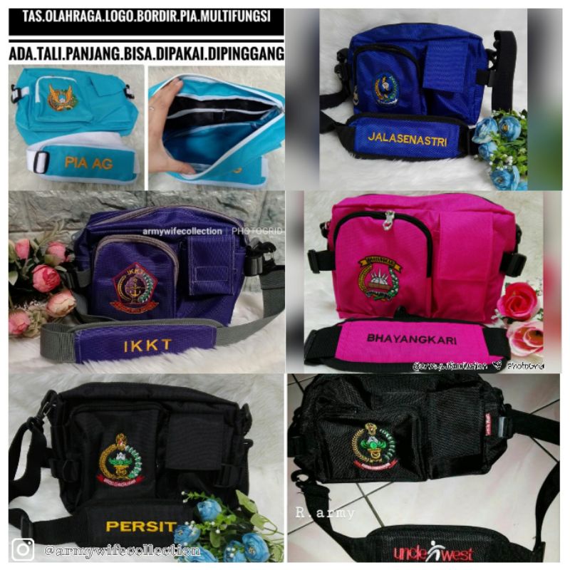 tas olahraga pso persit pia ikkt jalasenastri bhayangkari
