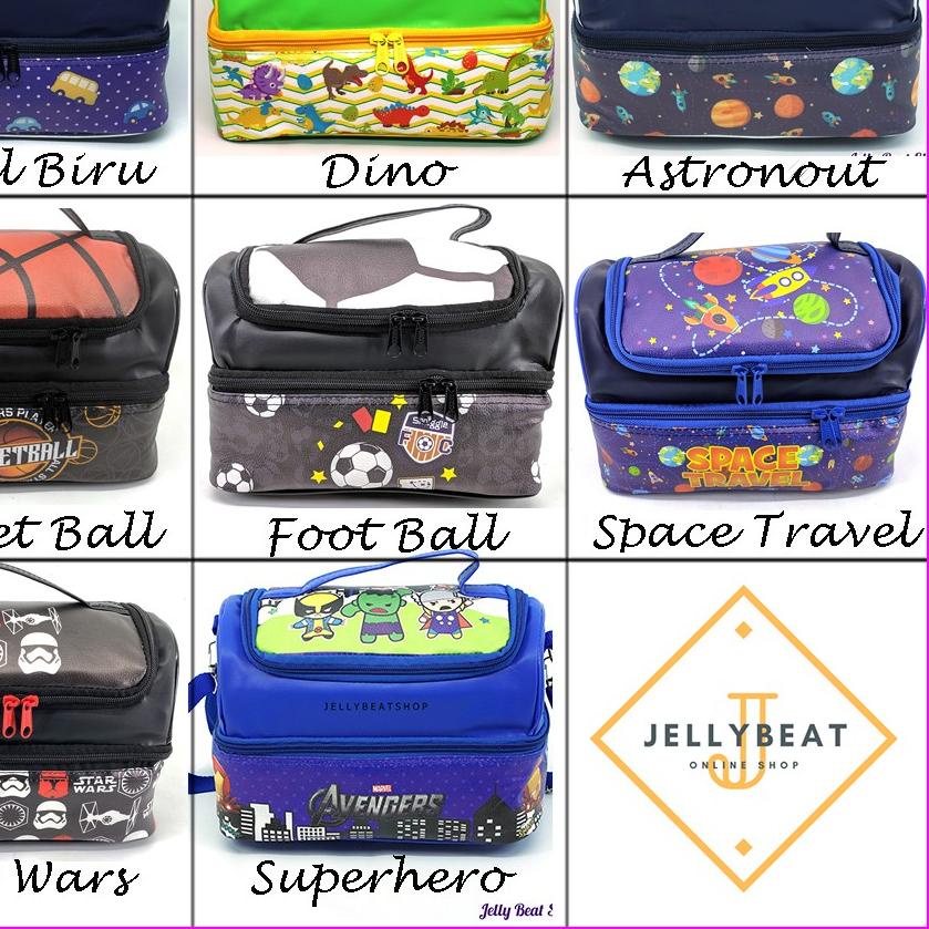 ➦ TAS SUSUN LUNCH BOX MODEL SMIGGLE MEDIUM ➨