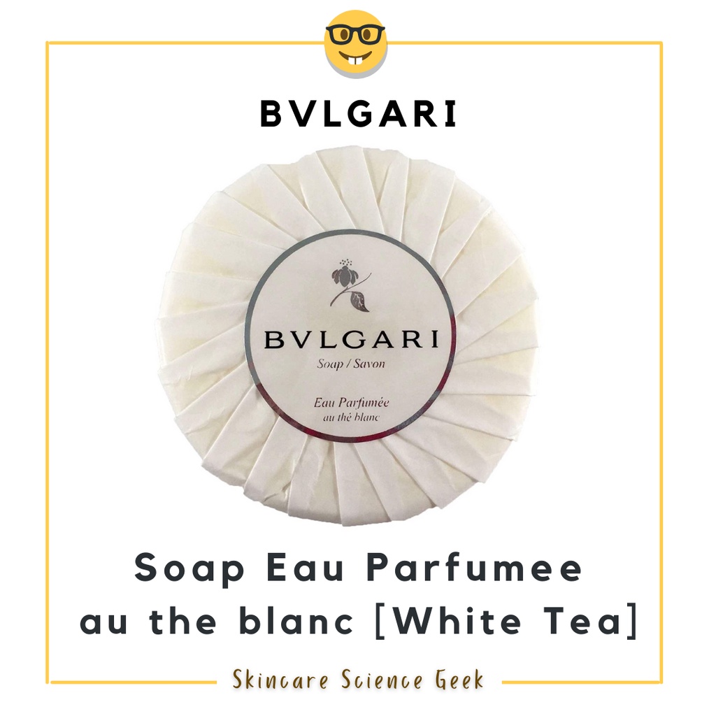 Bvlgari Soap Eau Parfumee au the blanc (White Tea) Sabun Mandi Hotel Bulgari