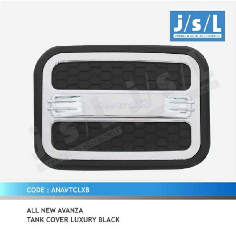 Tutup Tangki Bensin All New Avanza Luxury Black Tank Cover JSL
