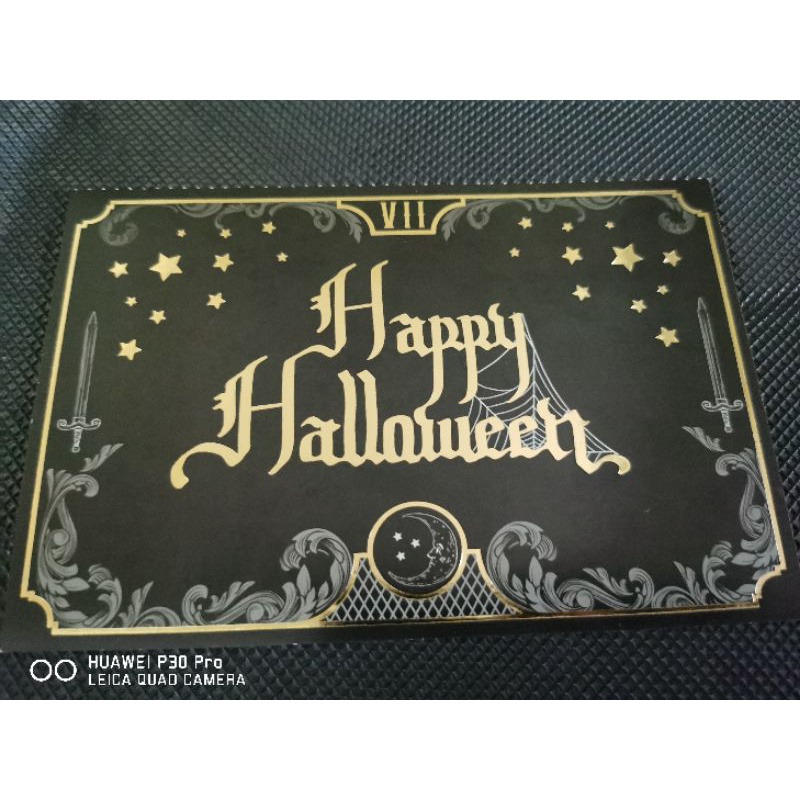 

kartu pos halloween/halloween postcard