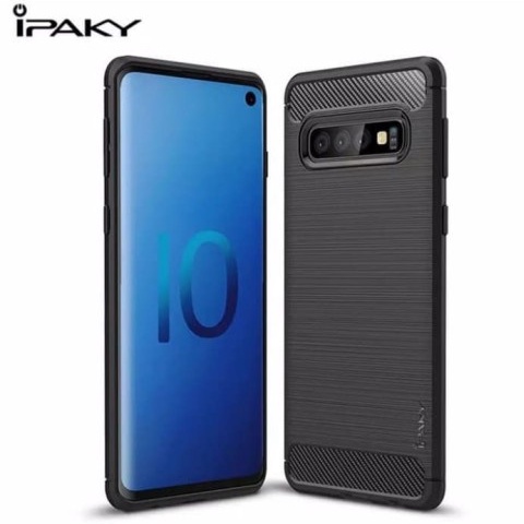 CASE SLIM FIT CARBON IPAKY SAMSUNG GALAXY S10 EDGE SOFTCASE - FA