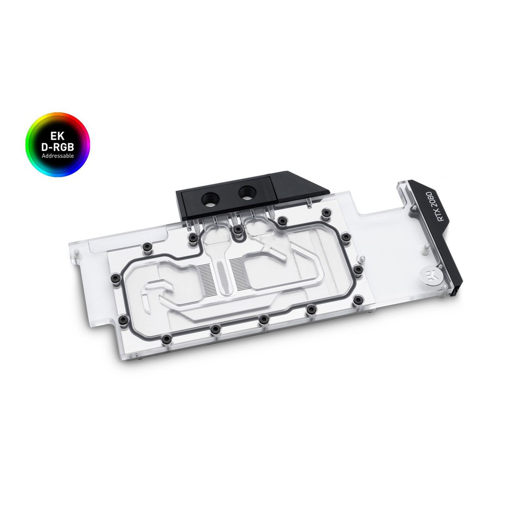 EKWB EK Quantum Vector RTX RE D-RGB - Nickel Plexi BUNDLING BACKPLATE