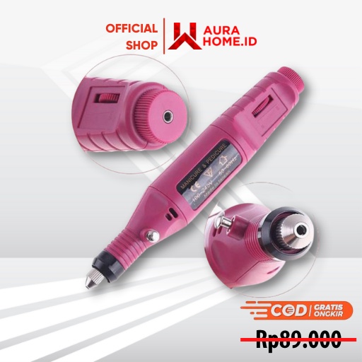 Alat perawatan Kuku Electric Nail Kuku Manicure Pedicure Kuku Set Lengkap / Mesin Kikir Amplas Kuku 