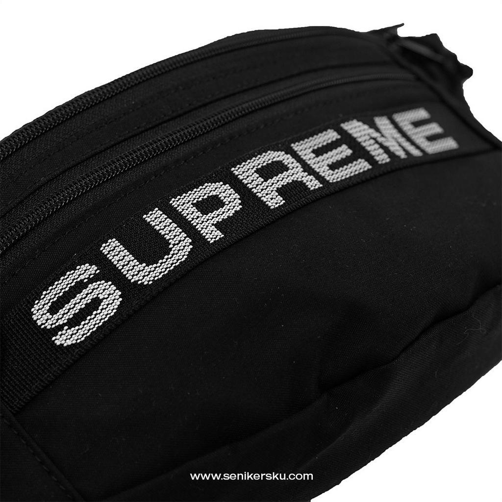 Supreme Field Waist Bag Black