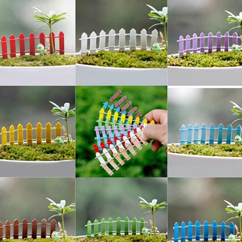 5pcs Miniatur Pagar Kayu Untuk Dekorasi Rumah Boneka