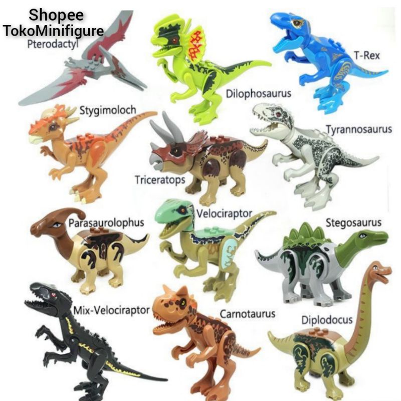 Jual Mainan Dino Dinosaurus World - Carnotaurus Indominus Raptor ...