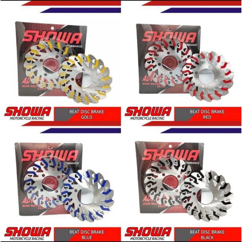 Disk Disck Break Piringan Cakram Depan Showa Mio Beat Scoopy Vario Beat new Scoopy New Genio Xeon gt Fino karbu Jupiter Mx jupiter Z Vega R Nouvo Piringan belakang Fu
