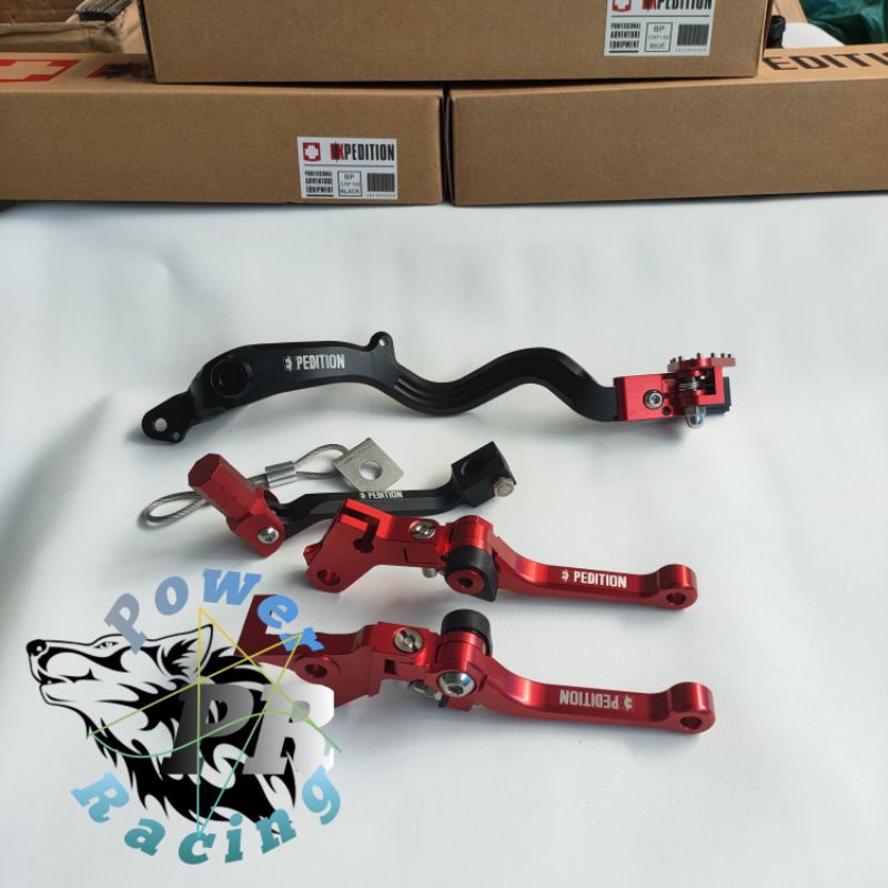pedal rem expedition crf 150 set handle crf 150 expedition set pedal operan gigi expedition crf 150 