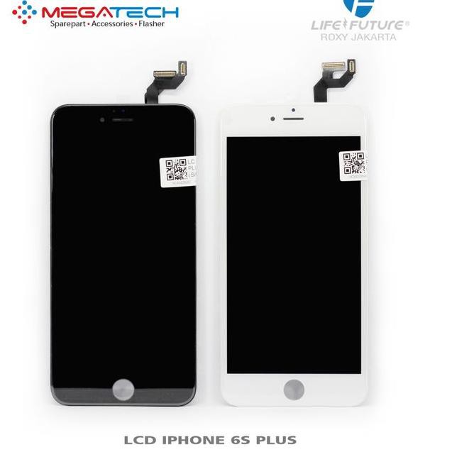 C Lcd Iphone 6s Plus Ts White Hitam Shopee Indonesia
