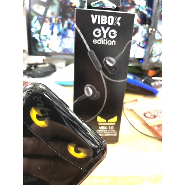GROSIR HANDSFREE VIBOX EYE VBX10 ORIGINAL EXTRA BASS UNIVERSAL MIC ANDROID SMARTPHONE