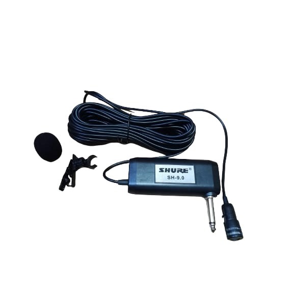 MIC JEPIT IMAM SHURE SH 9.0 MIC KABEL JEPIT