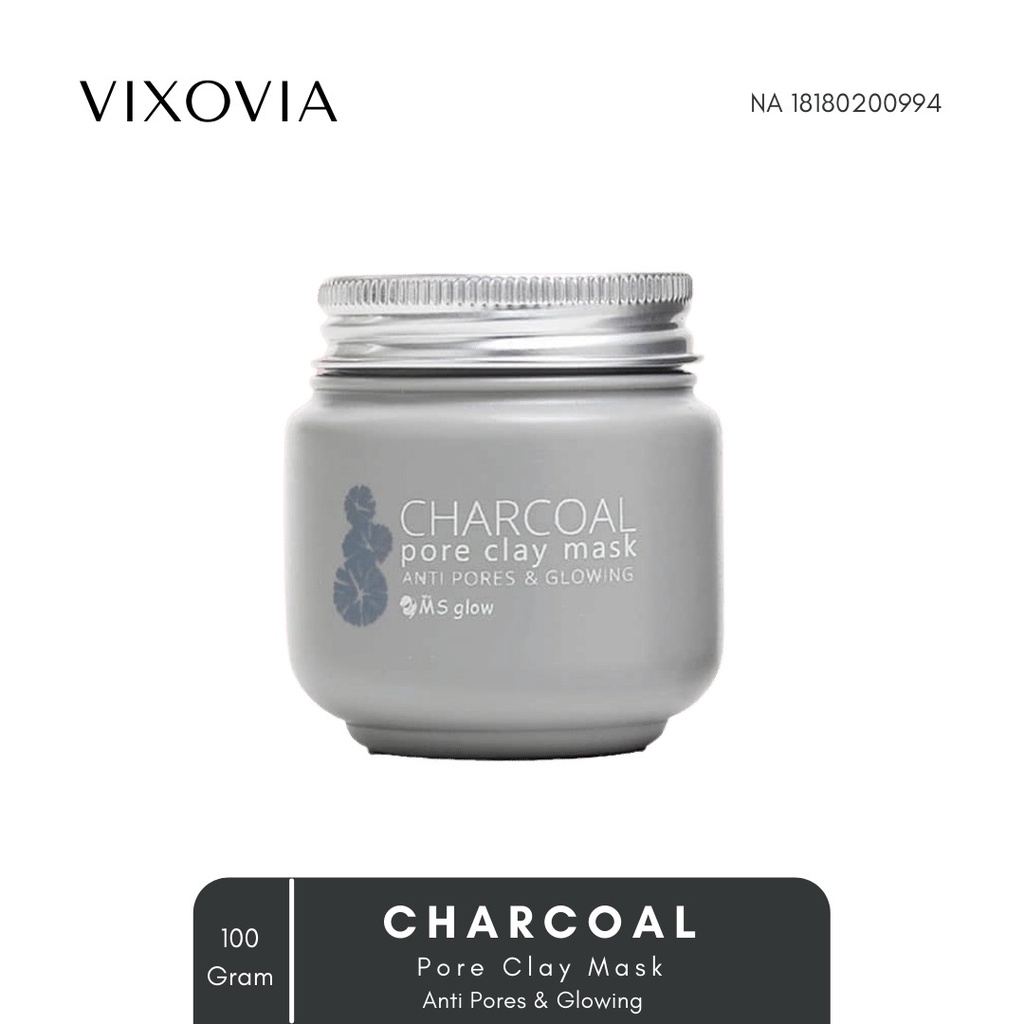 MS Glow Charcoal clay mask