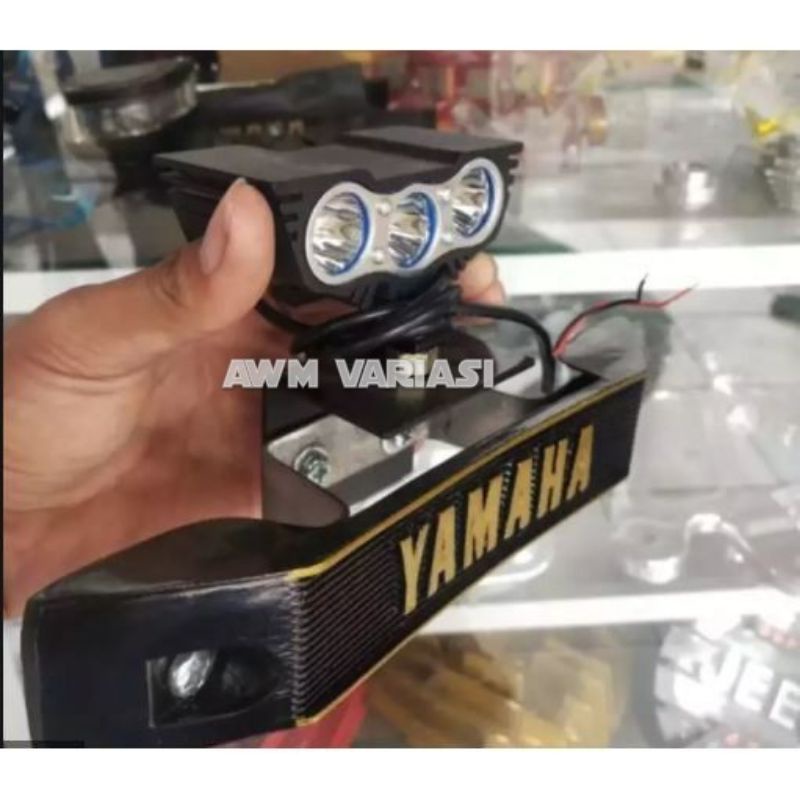 PAKET OWL 3 MATA + BREKET KUMIS RX KING KUMISAN YAMAHA RX KING