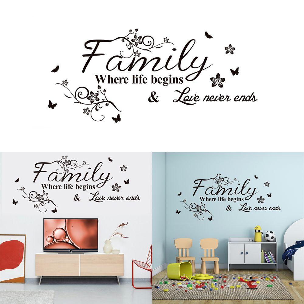 Solighter Quote Viny Murals Removable Removable Wallpaper Ungkapan Bahasa Inggris