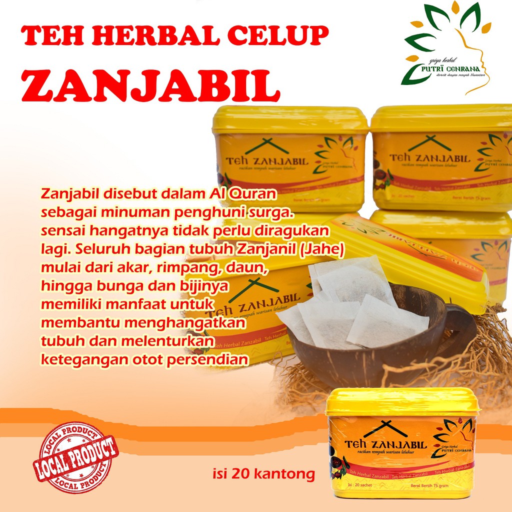 

Teh Herbal Zanjabil