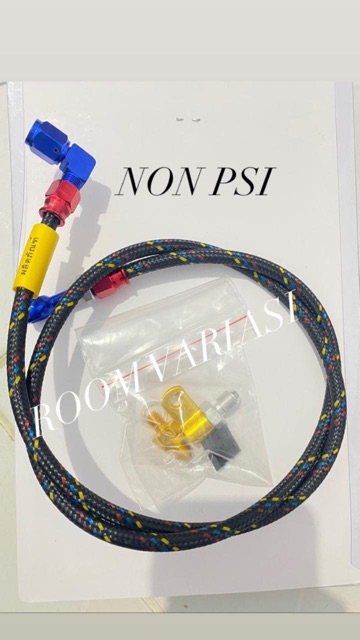 KABEL SELANG REM DEPAN VARIASI PSI CRG KABEL SELANG REM DEPAN MODEL PSI CRG 95CM UNIVERSAL