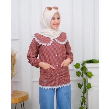 Afsheenastore One Set Casual Bravo Setelan Anak Perempuan 2 Sampai 10 Tahun