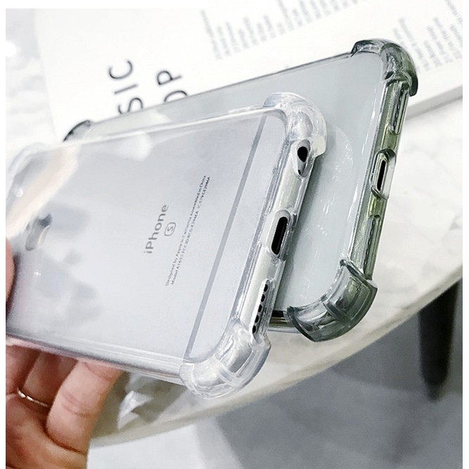 Casing Soft Case Belakang Bahan Silikon Shockproof Anti Bentur Mewah Untuk iPhone x / Max / Max