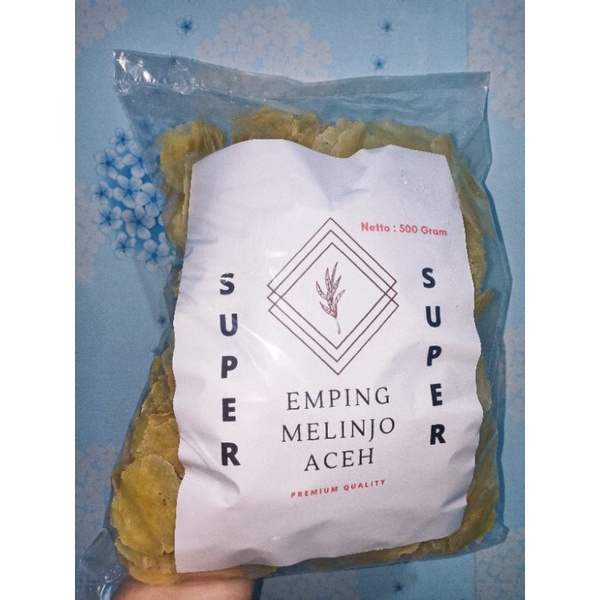 

Emping Melinjo Aceh SUPER PREMIUM QUALITY 500 gr
