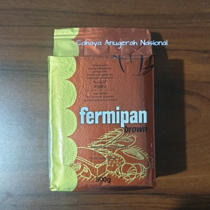 

Fermipan Yeast Brown 500 Gram TERLARIS TERPERCAYA ORIGINAL