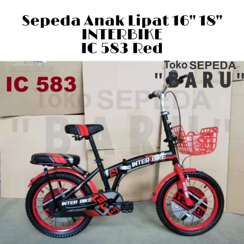 TB - Sepeda Anak Lipat INTERBIKE Ukuran 16