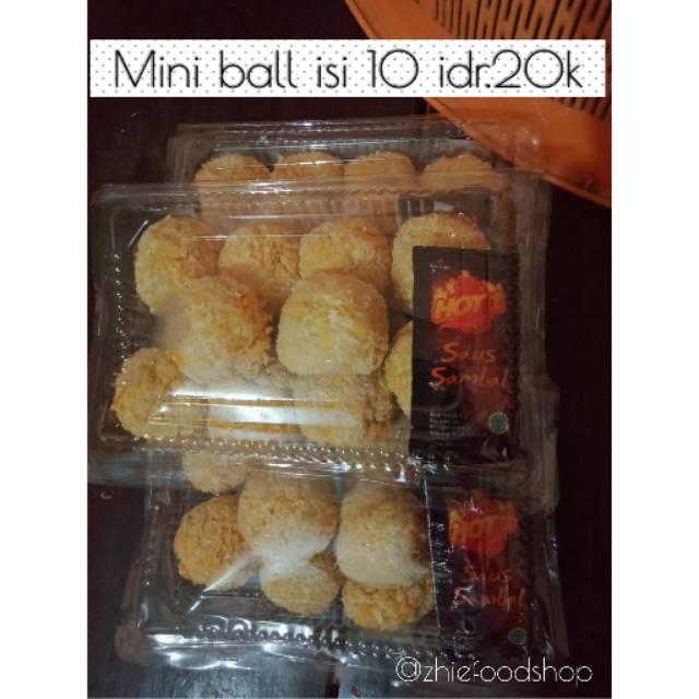 

CORNDOG MOZARELLA MINI BALL ISI 10
