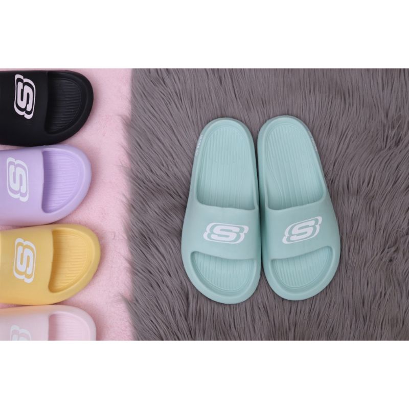Sandal Skechers sandal rumah sandal santai sandal perempuan sandal rumah cewek sandal slip on sandal