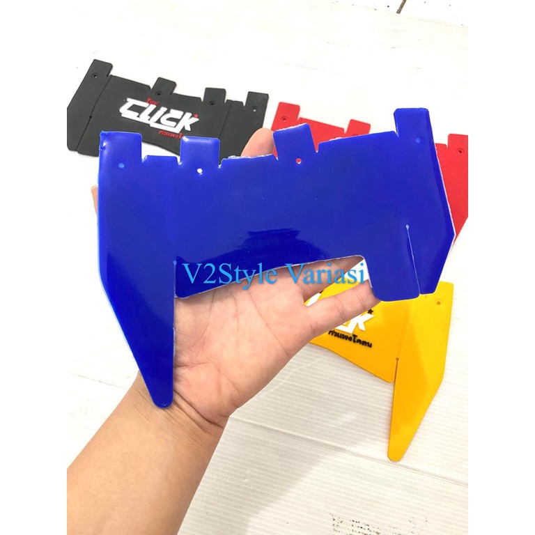 Mudflap Click Thailand Vario KARPET Iejimo pelindung mesin dinamo Starter anti lumpur 125 150 Mud Flap Penahan Lumpur Honda Vario Fi 125 Vario Fi150 Sparepart Aksesoris Variasi Modif Motor Vario Mud Flap Pelindung Dinamo Vario 125 - 150 ESP All