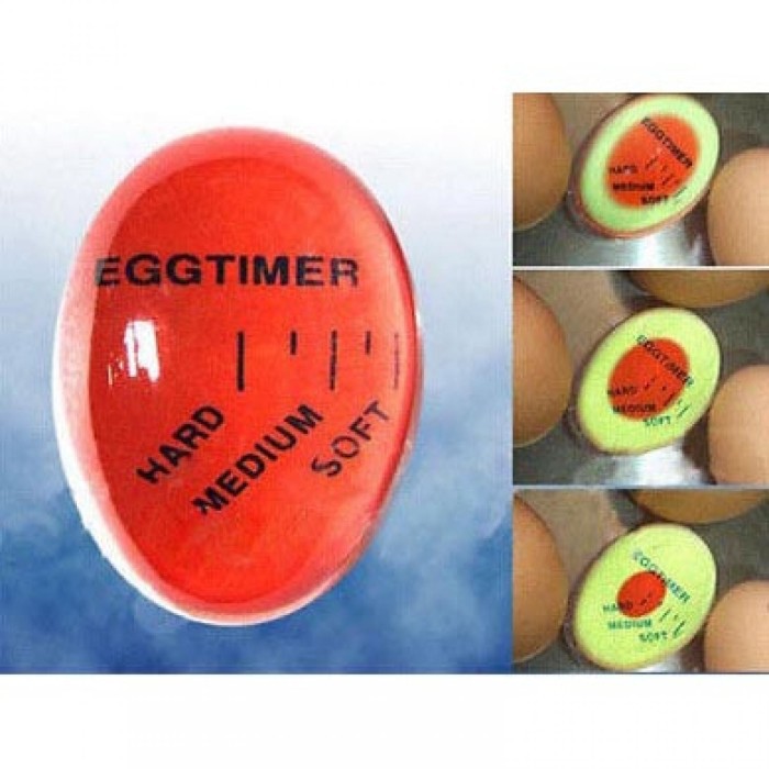 Egg Timer Perfect Boiled Indicator Pengukur Suhu Telur Rebus Kitchen-G247