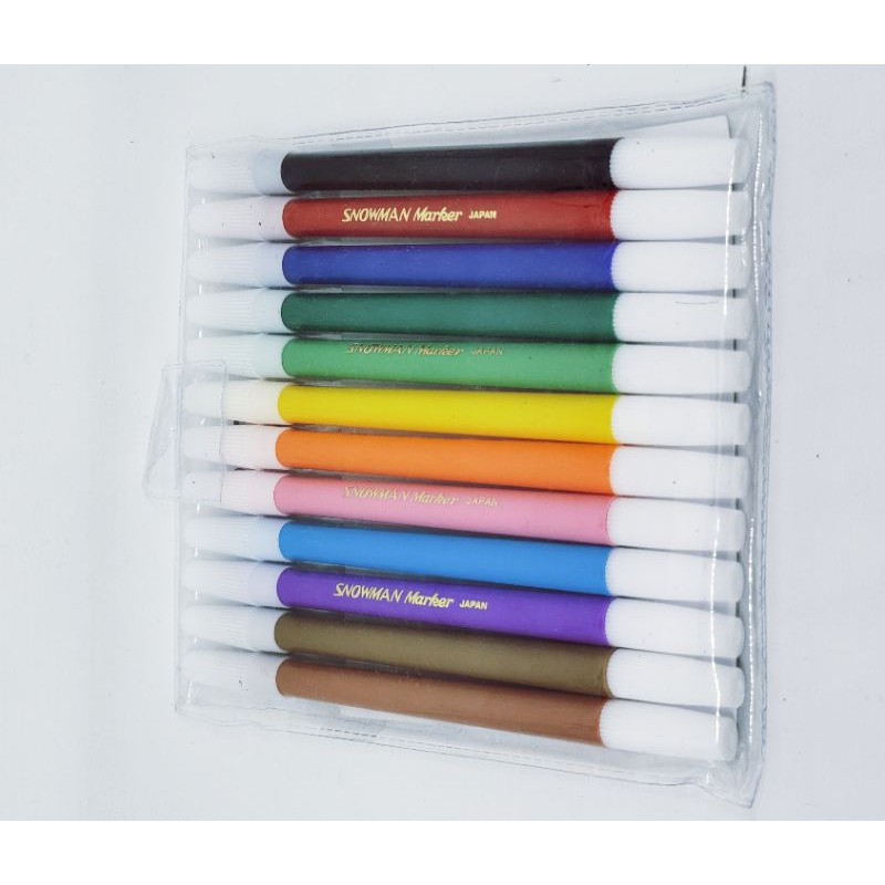 

spidol snowman 12 warna