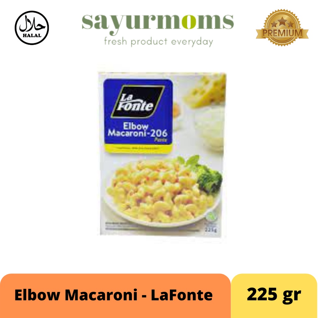 

Elbow Macaroni - LaFonte 225gr