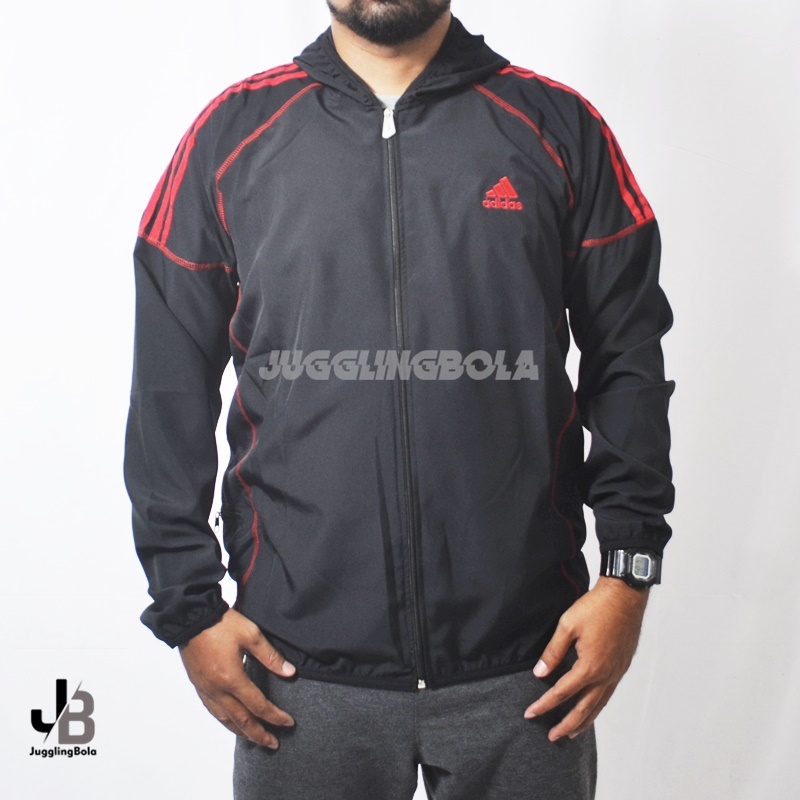 Jaket Parasut Olahraga Running Aguentar Jaket Olahraga Pria JugglingBola