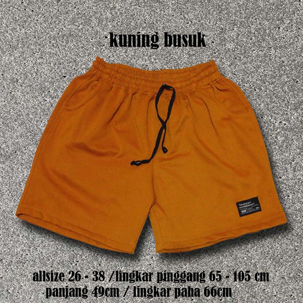 boardshort/cln pendek/boxer/unisex/pria/tde/KUNING BUSUK