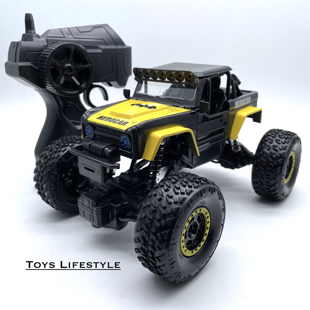 Mainan Mobil Remote Control Crawler Super Hero Skala 1:20 2.4 GHz