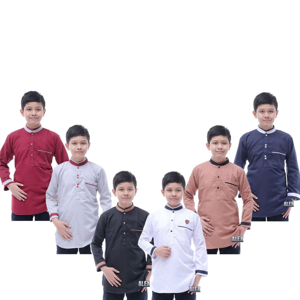 Baju Muslim Anak Remaja Koko Anak Tanggung SD-SMP