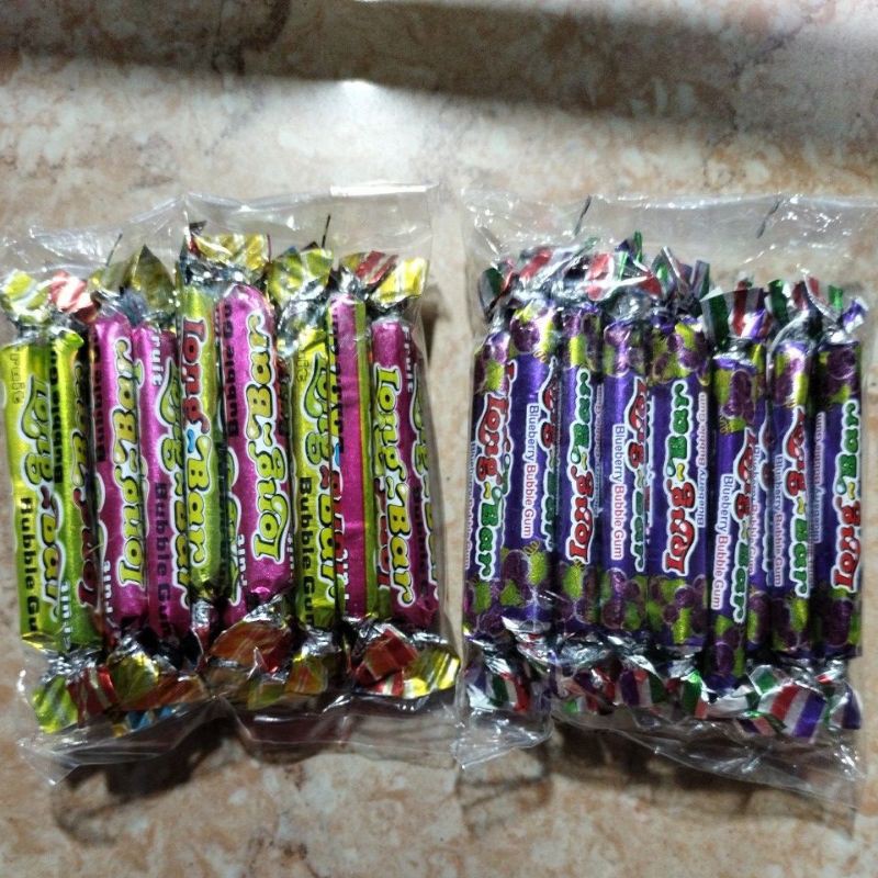 

permen karet longbar permen karet panjang repacking