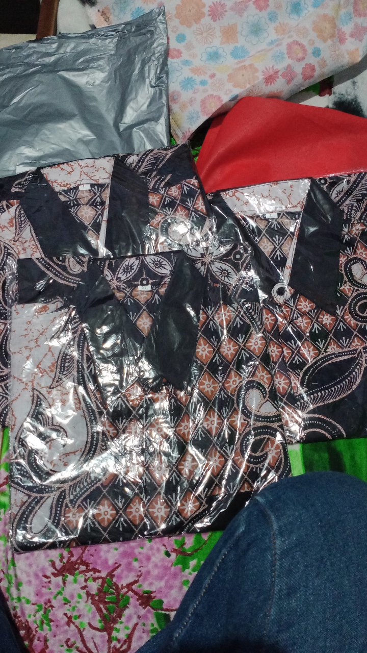 Naga Kemeja Batik Regular Hitam Manis M.l.xl.xxl