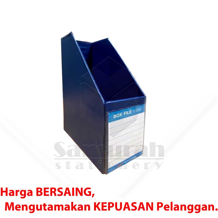 

File-Box- Box File Lipat Tylo C-308 Jumbo Hitam - Biru / C 308 Lebar 10,5 Cm - Biru -Box-File.