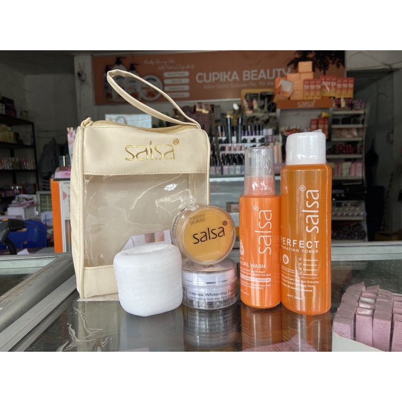 cie.x -- salsa skincare platinum series -- salsa skincare acne series -- salsa skincare whitening series