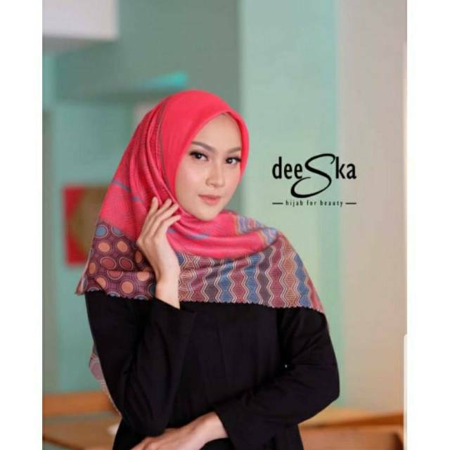 Hijab segiempat Deska Voal Premium