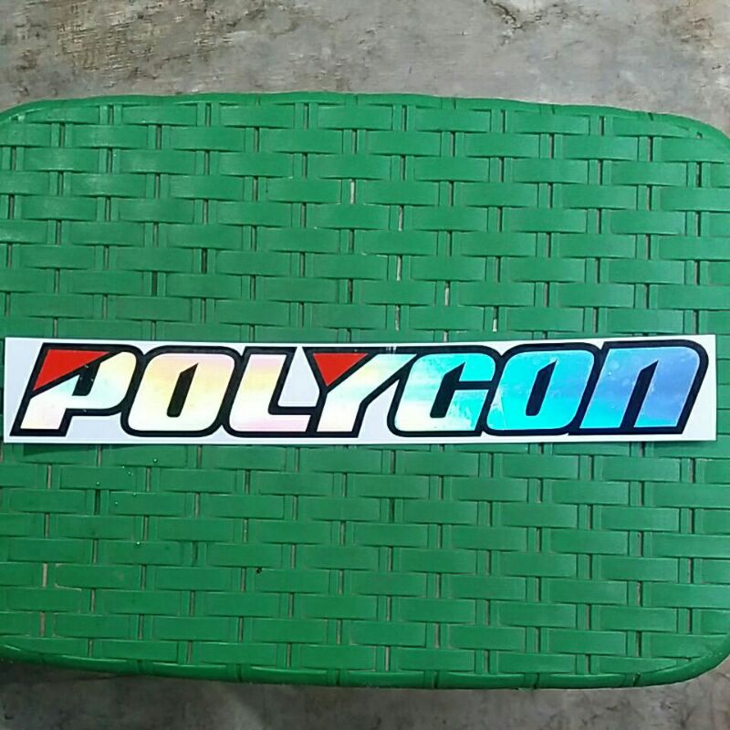 stiker sepeda polygon
