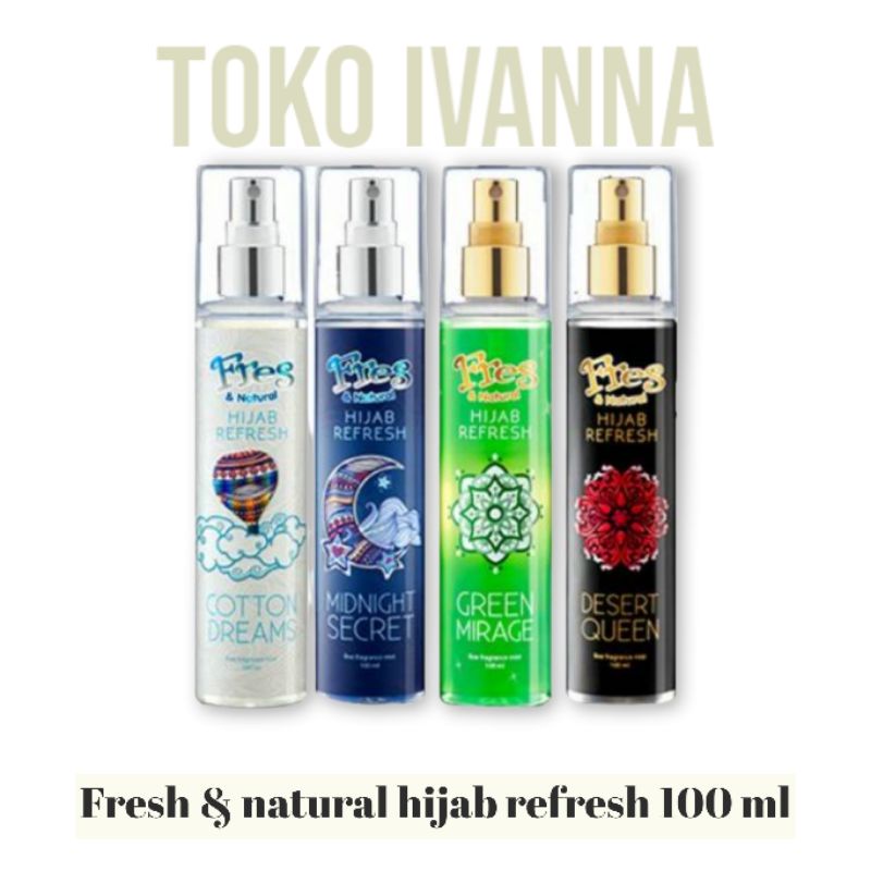 Fres &amp; Natural Hijab Refresh Body Mist 100mL