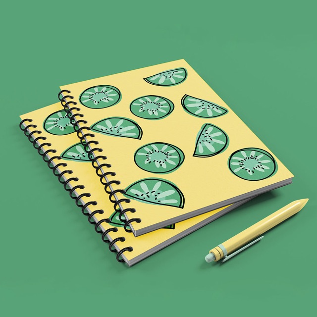 

Notebook A5 Buku Tulis Catatan Polos Journal Sketsa Sekolah Kantor isi 150 lembar / Note Book Tropical Fruit Kiwi / Buku Catatan / Diary / Jurnal
