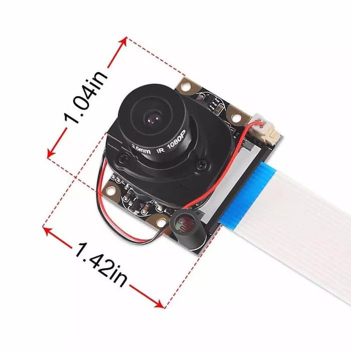 Raspberry Pi Camera OV5647 1080 3.6mm IR Auto IR-CUT Day Night Mode-4