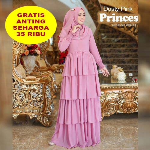 Model Baju Gamis Sifon Terbaru 2020 Hijabfest