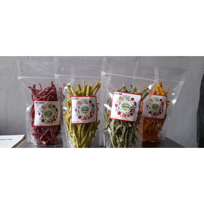

stik sayur kenza/makanan ringan/cemilan sehat dari sayur