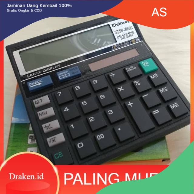 

Murah [COD} Kalkulator 12 Digit . Kalkulator Original 12 Digit